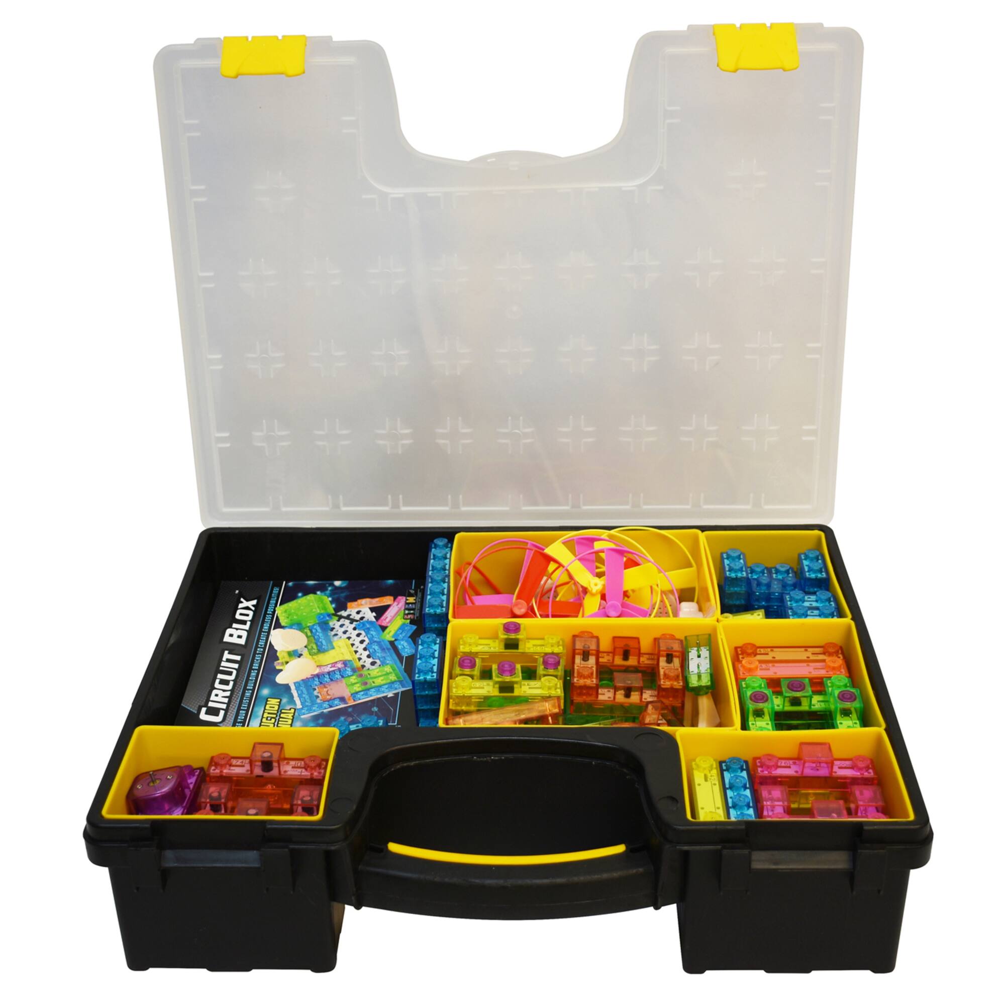 E-Blox® Circuit Blox™ 395 Project Circuit Board Building Block Classroom Set, 264 Pieces